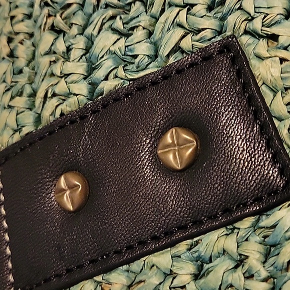 Free People Riva Raffia Tote Bag - Picture 7 of 12